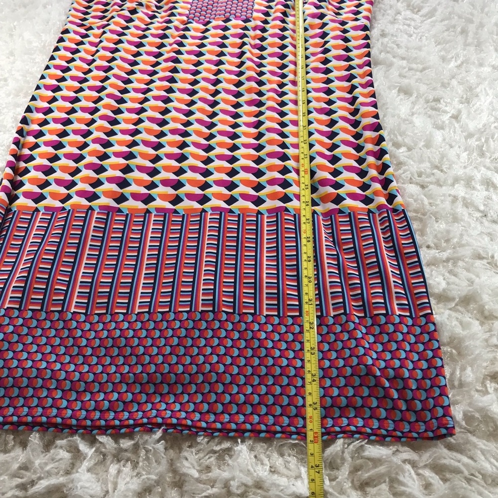 Laundry- Geometric Pattern Shift Dress - image 6